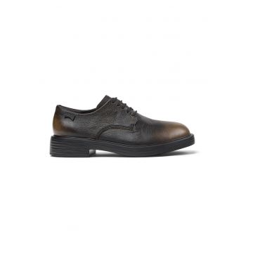 Pantofi de piele cu aspect uzat Verano