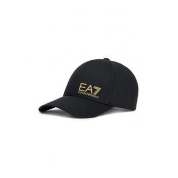 Sapca de baseball unisex - Ea7 Emporio Armani - 305090706 - material textil - negru -