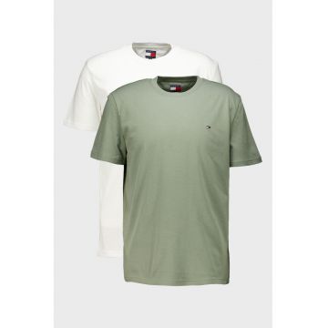Set de tricouri slim fit din bumbac - 2 piese