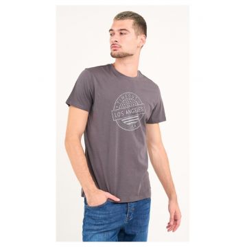 - Tricou barbat cu maneca scurta si imprimeu ( Material: Bumbac -MAGNET