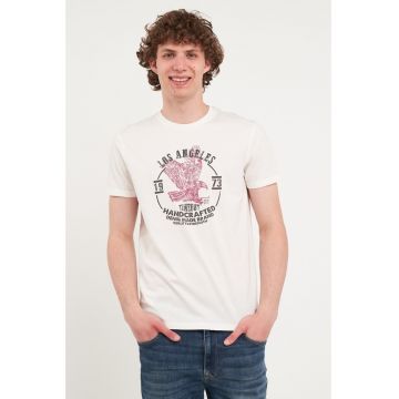 - Tricou barbat cu maneca scurta si imprimeu ( Snow White - Material: Bumbac