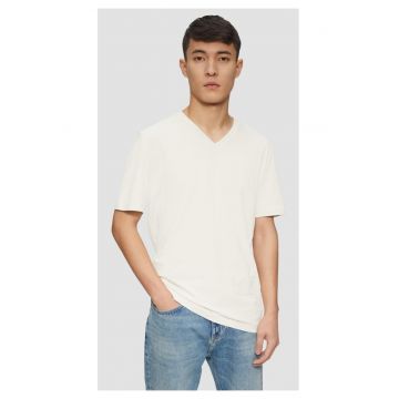 Tricou barbati cu anchior - Regular fit - din bumbac - Verde
