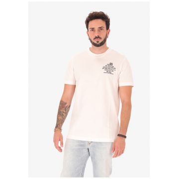 Tricou de bumbac cu imprimeu text
