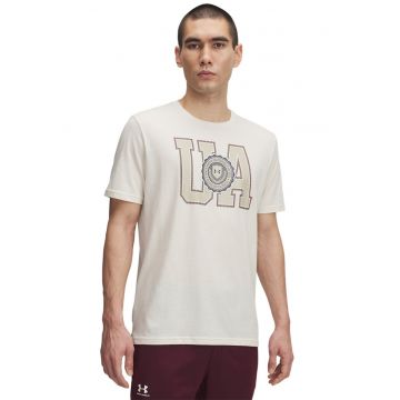Tricou din amestec de bumbac cu imprimeu logo College