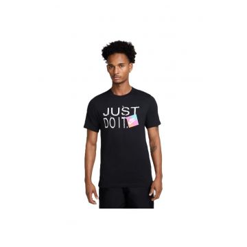 Tricou  pentru Barbati - m nsw tee 6mo jdi sp25 - HJ0563-010 - Negru