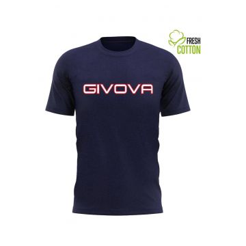 Tricou regular fit cu decolteu la baza gatului Tricou regular fit cu decolteu la baza gatului
