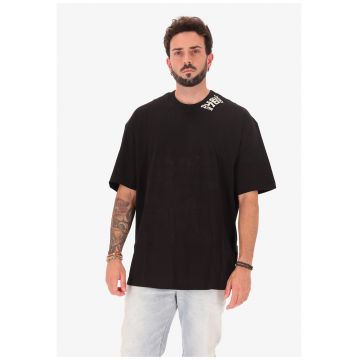 Tricou supradimensionat cu imprimeu logo