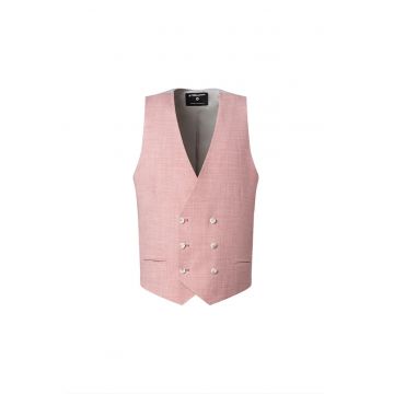 Vesta regular fit cu inchidere la doua randuri de nasturi