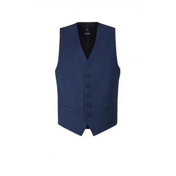 Vesta regular fit cu inchidere la un singur rand de nasturi