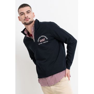 Bluza de trenig cu fermoar scurt
