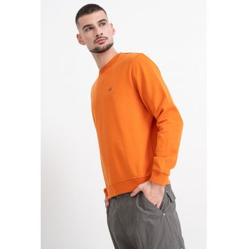Bluza de trening cu decolteu la baza gatului si logo Balis
