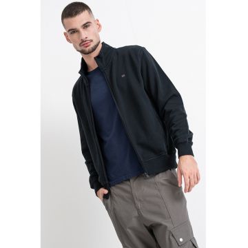 Bluza de trening cu guler scurt si fermoar Nedles