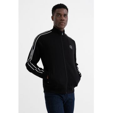 Bluza de trening cu logo si fermoar