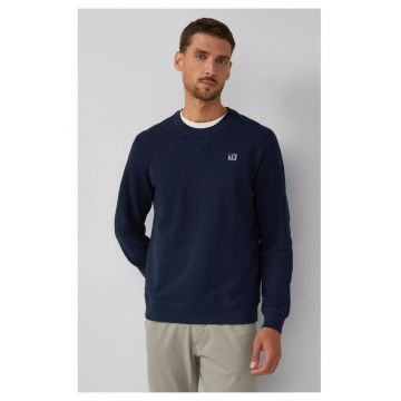 Bluza de trening regular-fit cu aplicatie logo - Bleumarin inchis