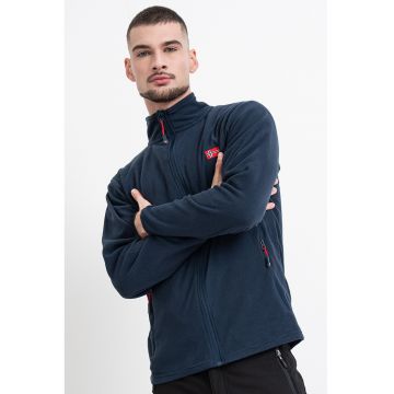 Bluza de trening slim fit cu fermoar Ulysse