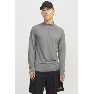 Bluza slim fit cu detaliu logo