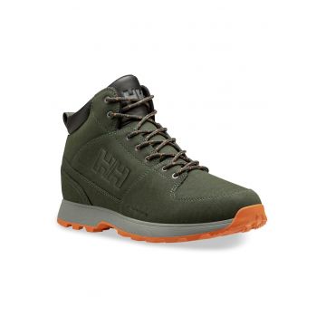 Bocanci trekking barbati  12039 - Piele naturala - Verde Bocanci trekking barbati  12039 - Piele naturala - Verde
