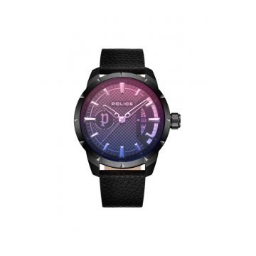 Ceas Barbati  Neist - mecanism quartz - 45mm - curea piele naturală