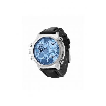 Ceas Barbati  Viper - 56mm - inox - piele naturala