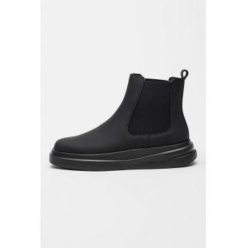 Ghete Chelsea de piele