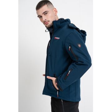 Jacheta de neopren cu gluga detasabila Tunar - Albastru ultramarin