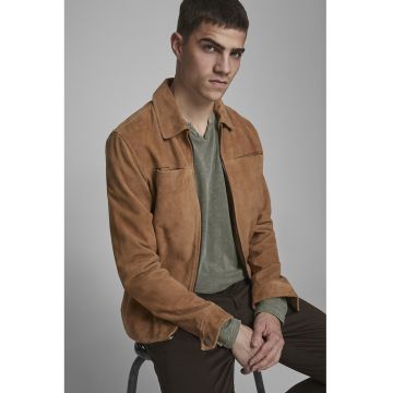 Jack&Jones - Bluza henley slim-fit de bumbac