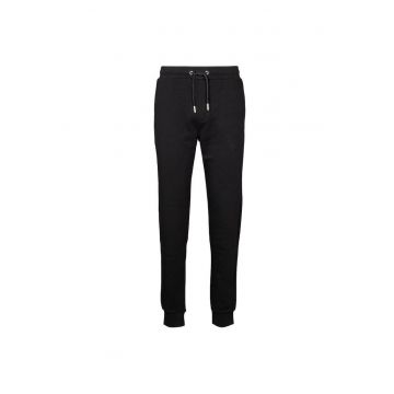Pantaloni sport barbati 705752 500900 990 -  Bumbac/Poliester - Negru