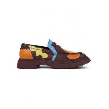 Pantofi loafer cu model colorblock Walden Twins 232182