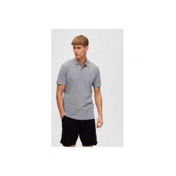 Tricou barbati -  301598893 - Bumbac organic - L INTL - Gri