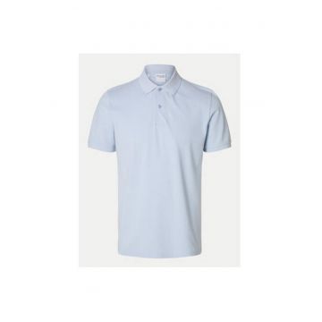 Tricou barbati -  304704956 - Bumbac organic - Albastru