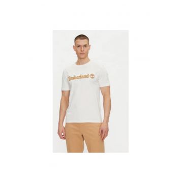Tricou barbati  TB0A5UPQCM91 - Bumbac - Ecru
