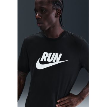 Tricou cu imprimeu logo pentru alergare
