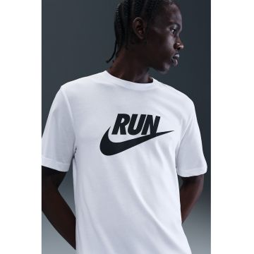 Tricou cu imprimeu logo pentru alergare