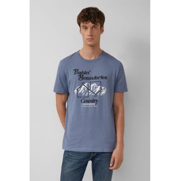 Tricou de bumbac cu imprimeu grafic