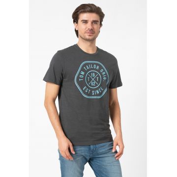 Tricou de bumbac cu imprimeu logo