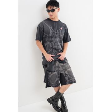 Tricou din bumbac cu design grafic