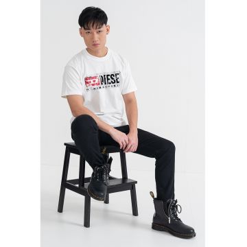 Tricou din bumbac cu logo