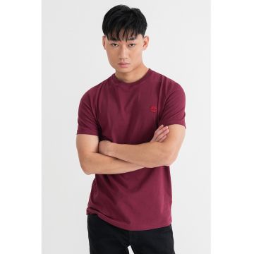 Tricou slim fit din bumbac Dun-River