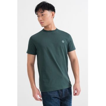 Tricou slim fit din bumbac Dun-River