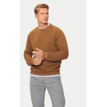 Bluza barbati -  304420962 - Poliester/Bumbac - Maro