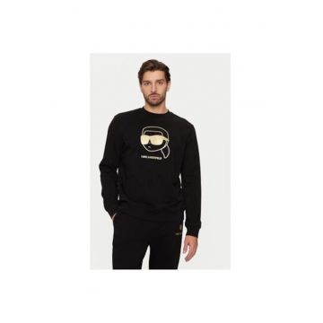Bluza barbati -  304612329 - Bumbac - Negru