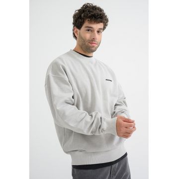 Bluza de trening cu maneci cazute si croiala lejera