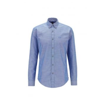 Camasa barbati -  208187268 - Bumbac - S INTL - Albastru