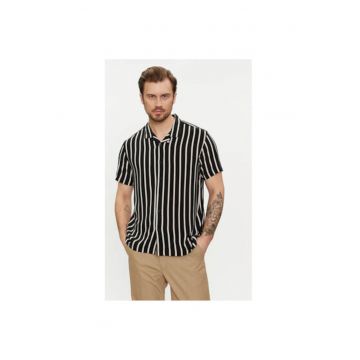 Camasa barbati -  303976200 - Poliester - S INTL - Negru