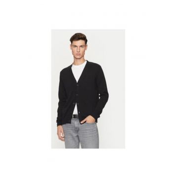 Cardigan barbati -  304400049 - Bumbac - Negru