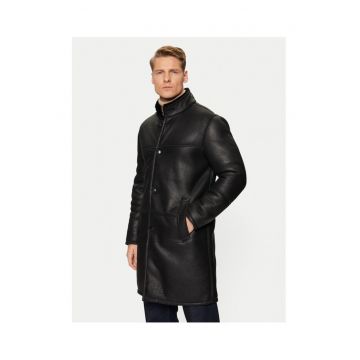 Cojoc barbati -  304193613 - Piele naturala - Negru - Negru