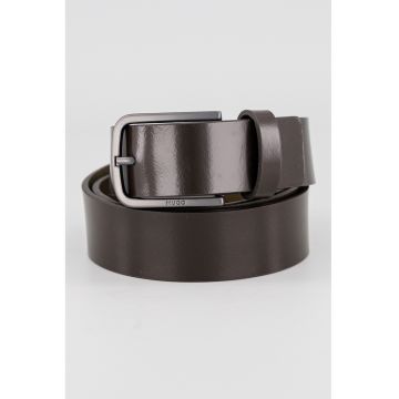 Curea de piele cu catarama metalica