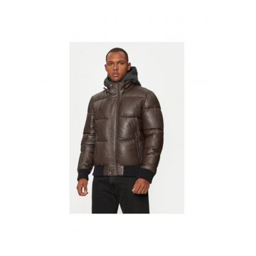 Geaca barbati -  304393075 - Piele naturala - Maro - Maro