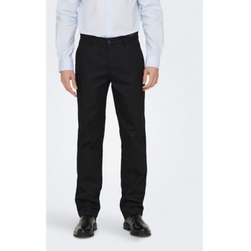 Pantaloni barbati -  301845485 - Bumbac/Poliester - Negru