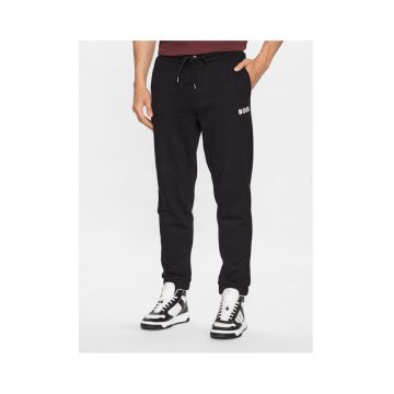 Pantaloni barbati -  302435593 - Bumbac - Negru - Negru